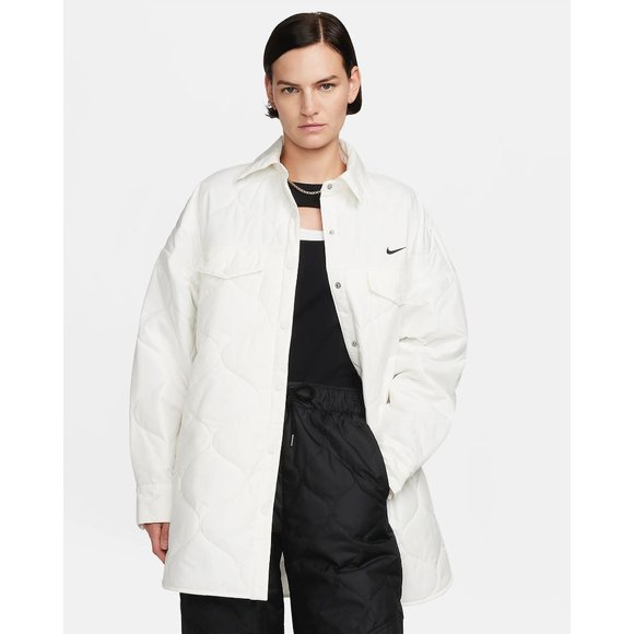 Nike Sportswear Essential Women's Quilted Trench FB8732-133 Size S